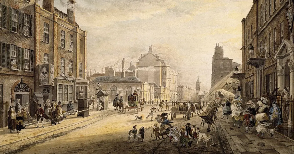historia de londres resumen corto - Cómo era Londres en 1700