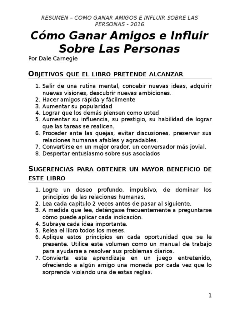 como hacer amigos e influir en las personas resumen - Cómo ganar amigos e influir sobre las personas Resumen Parte 3