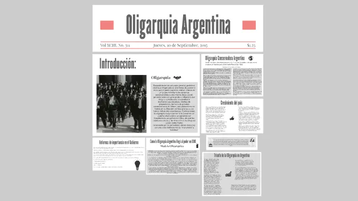 oligarquia argentina resumen - Cómo surge la oligarquía en Argentina