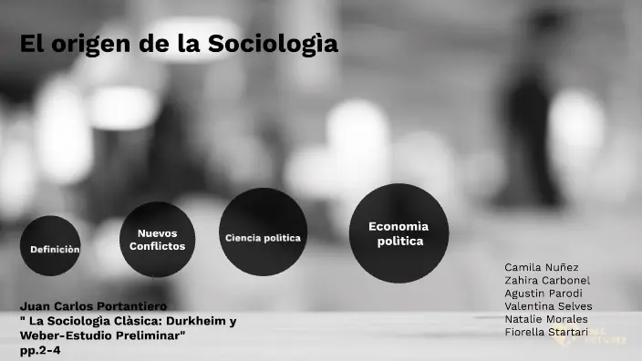 origen de la sociologia resumen - Cuál es el origen de la sociología Wikipedia