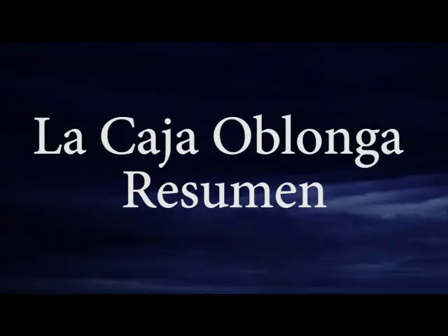 resumen de la caja oblonga - Cuál es la obra más importante de Edgar Allan Poe