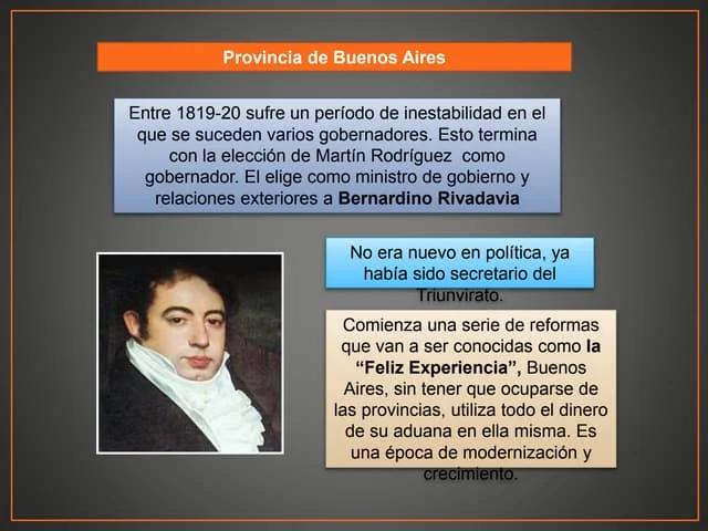 presidencia de bernardino rivadavia resumen - Cuáles fueron las acciones de gobierno de Rivadavia