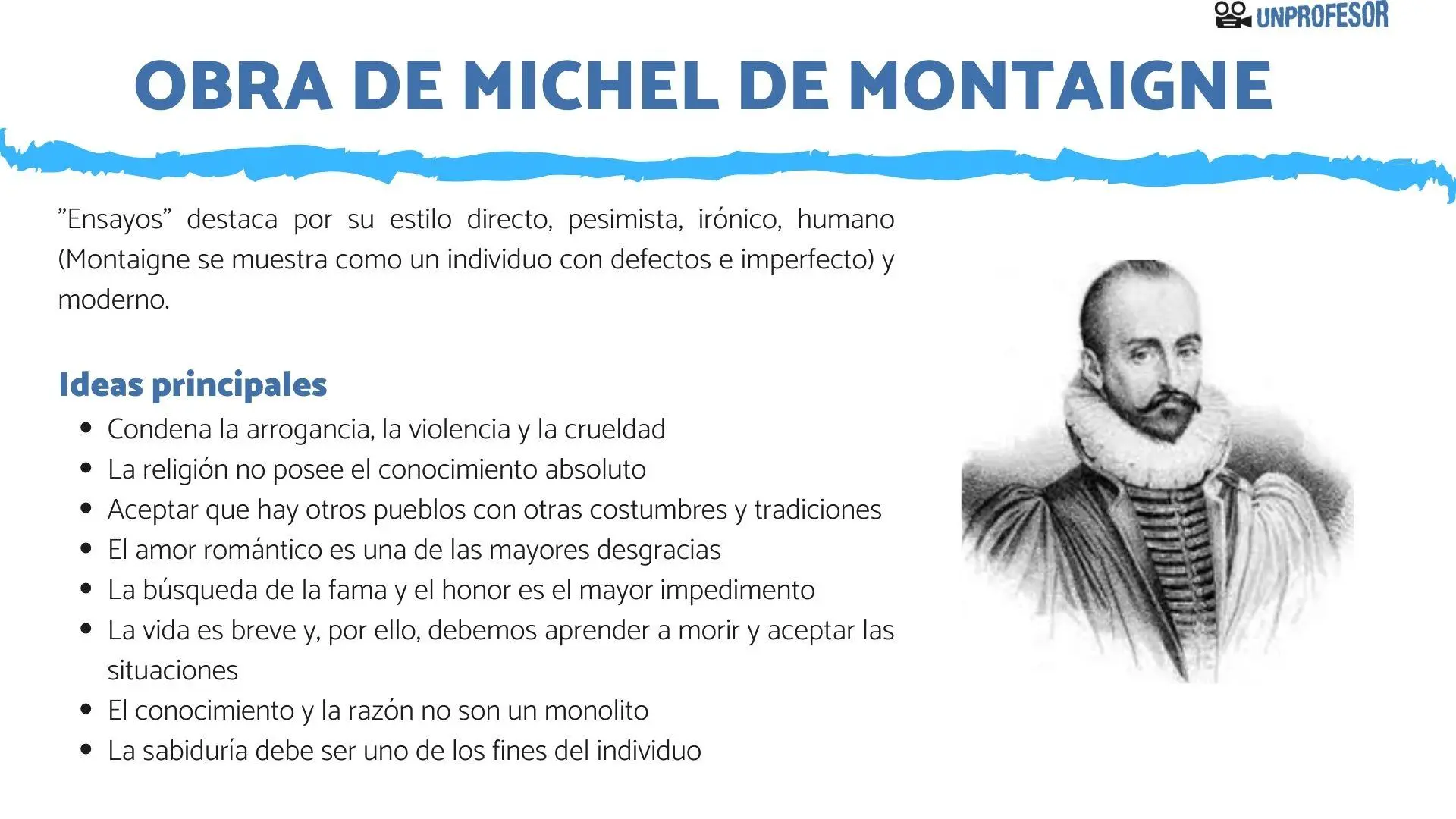 ensayos montaigne resumen - Cuáles fueron los Ensayos de Michel de Montaigne