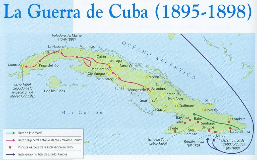 guerra de cuba resumen - Cuándo empieza la guerra de Cuba