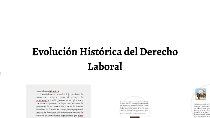 evolucion del derecho laboral resumen - Cuándo se inició el derecho laboral en Argentina