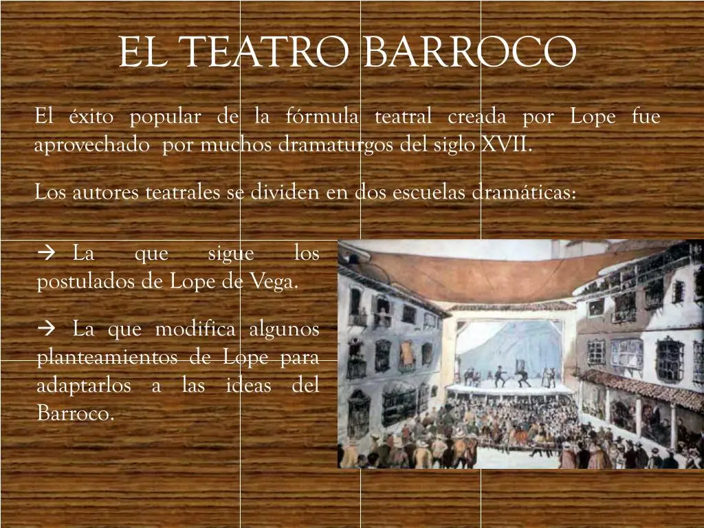 el teatro barroco resumen - Dónde se origino el teatro Barroco