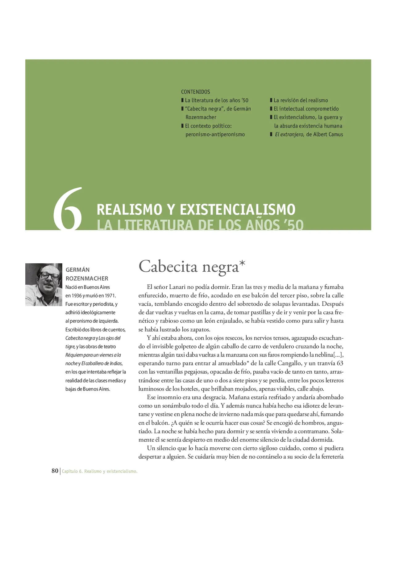 cabecita negra cuento resumen - Qué clase de cuento es Cabecita negra