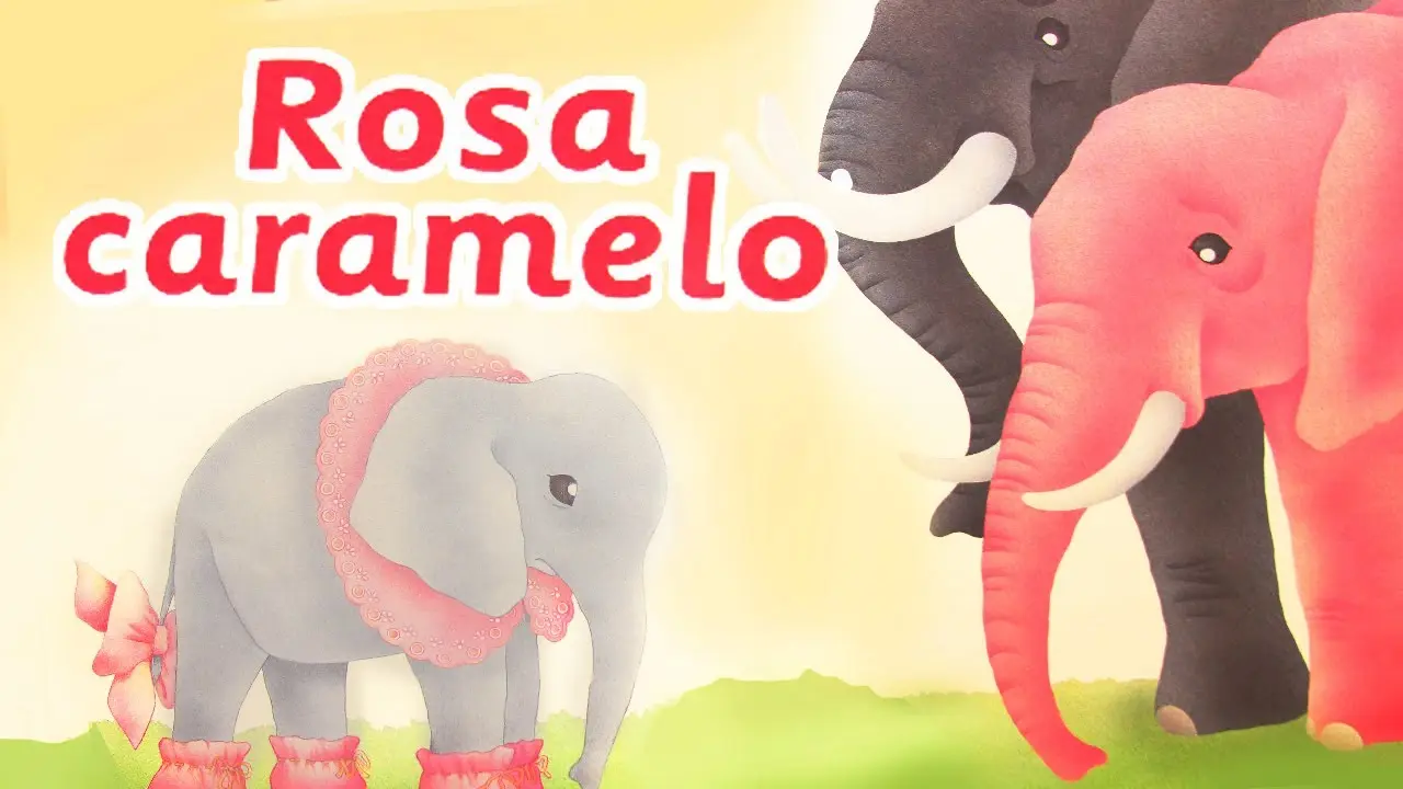 cuento rosa caramelo resumen - Qué efecto tenían las anémonas y las peonias en las elefantas