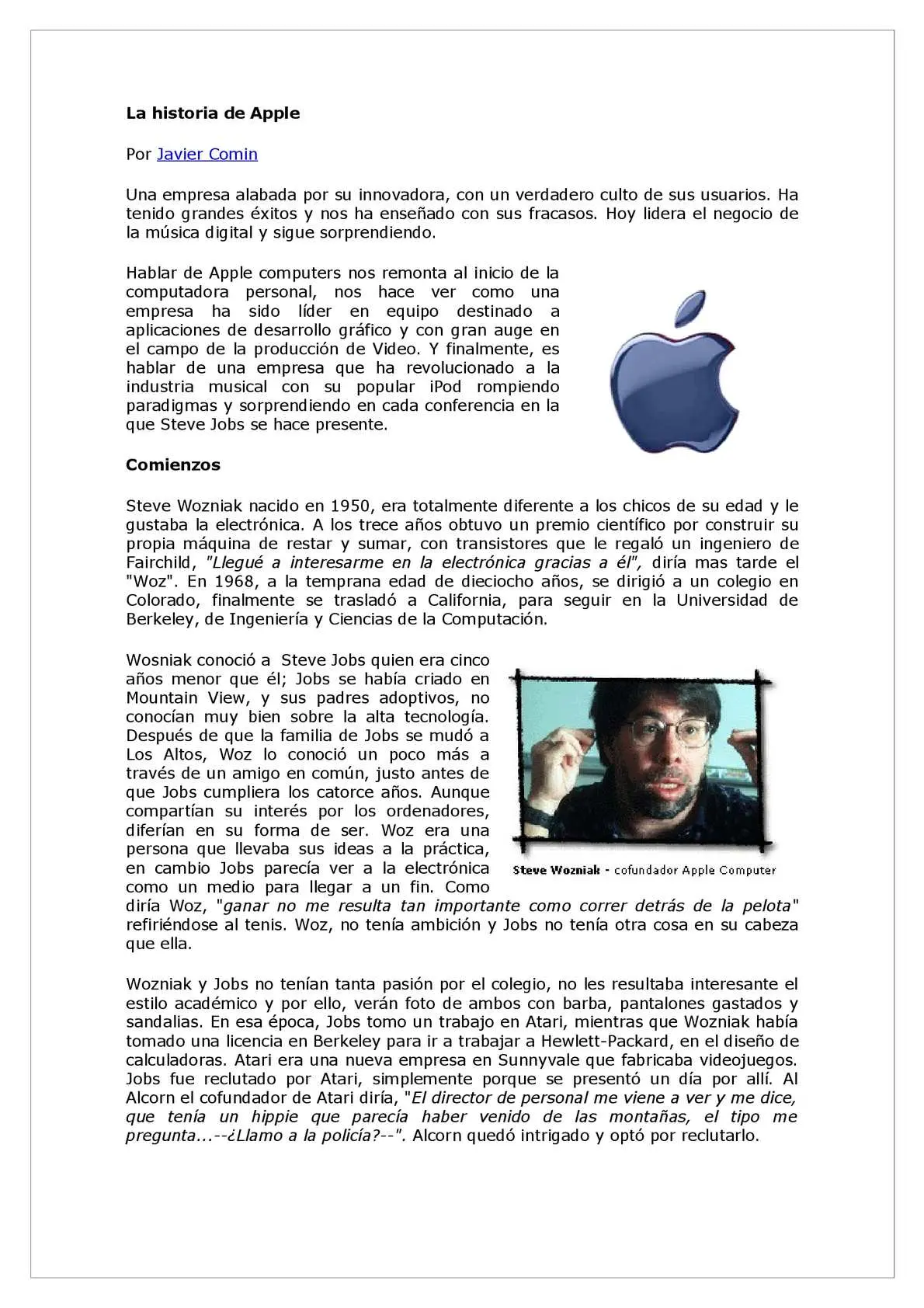 apple resumen - Qué es lo más relevante de Apple