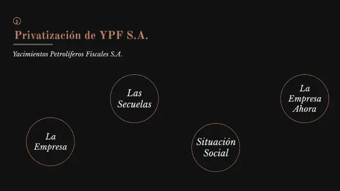 privatizacion de ypf resumen - Qué fue la privatización de YPF