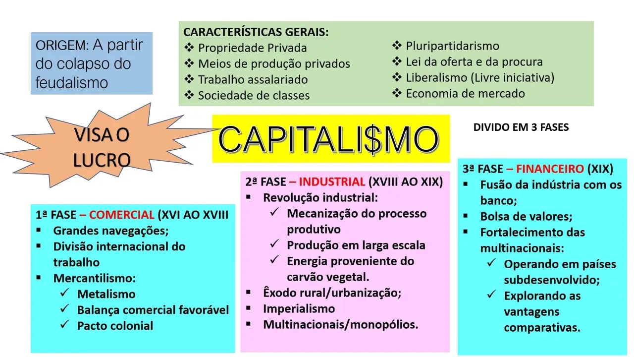 capitalismo resumo - Que genera el capitalismo en la sociedad