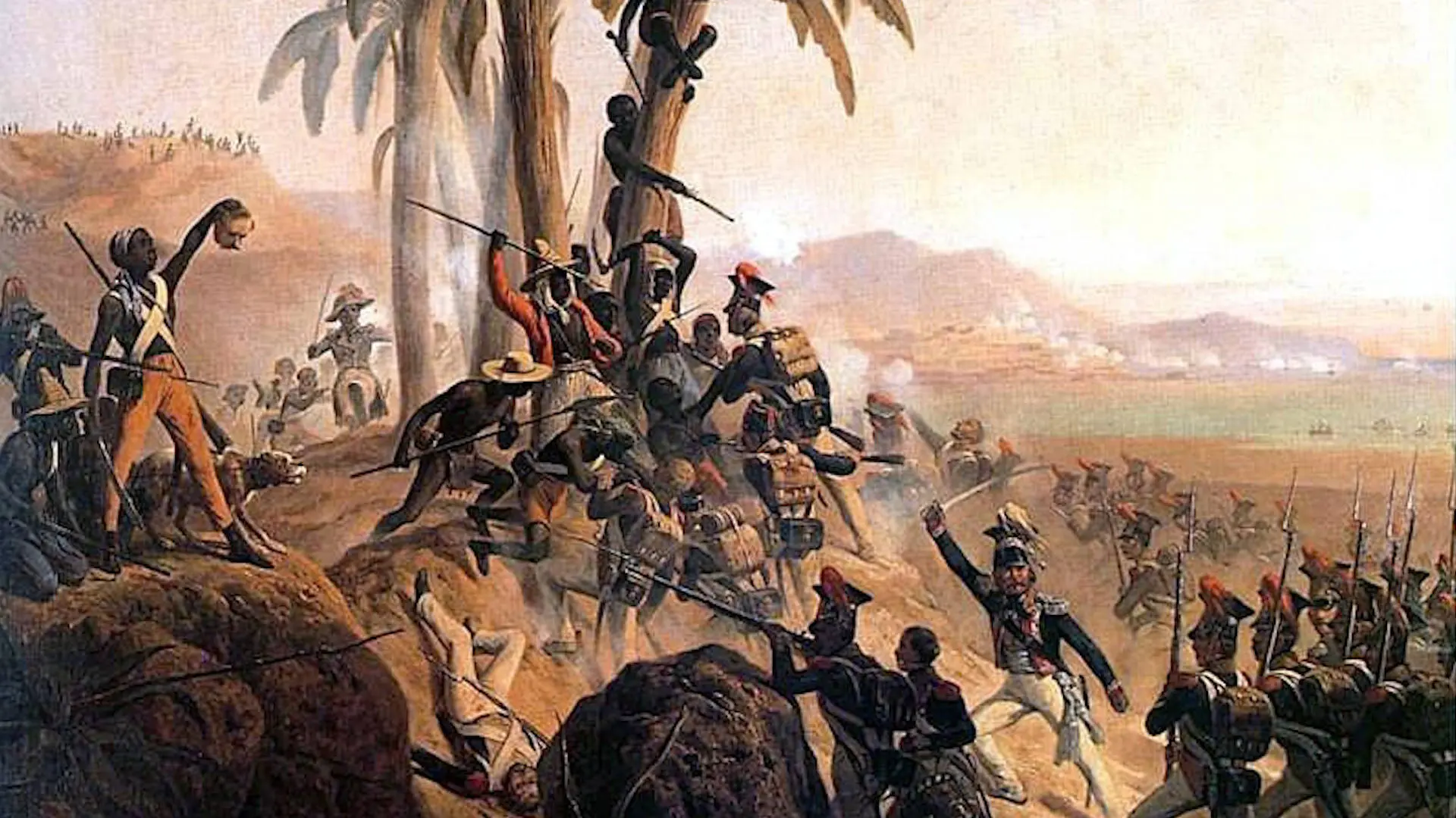 historia de haiti resumen - Qué hicieron los franceses en Haití