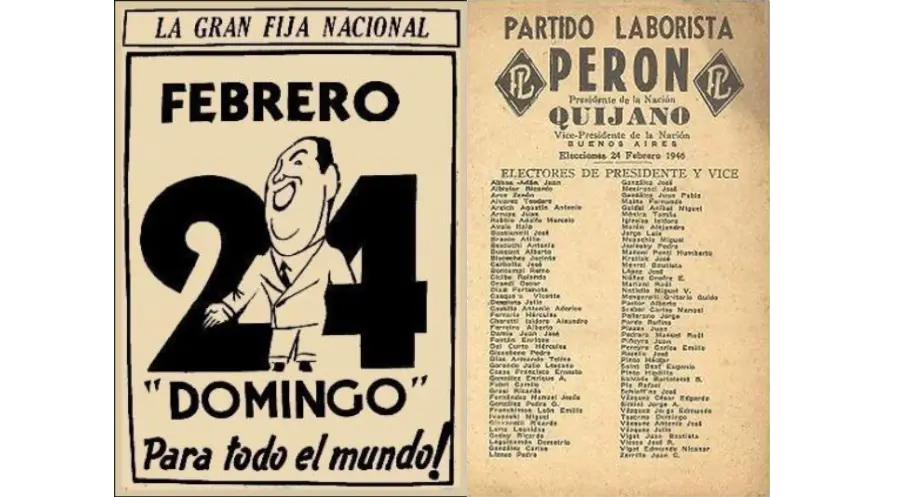 las elecciones de 1946 resumen - Qué modelo de atención se implementó durante el peronismo de 1946 a 1955