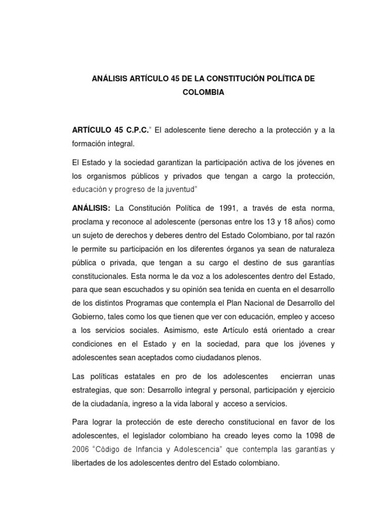 resumen del articulo 45 de la constitucion nacional argentina - Qué quiere decir el artículo 42 de la Constitución Nacional Argentina