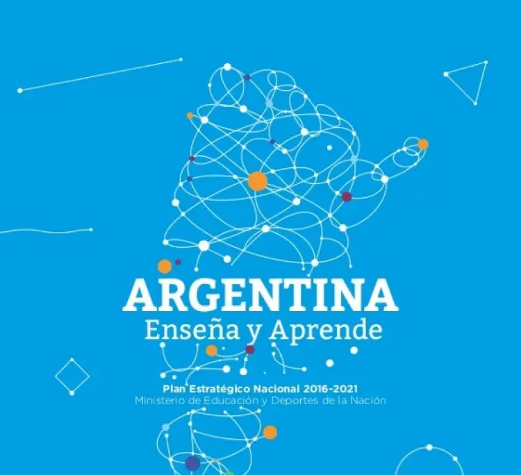 argentina enseña y aprende resumen - Qué significa enseña en Argentina